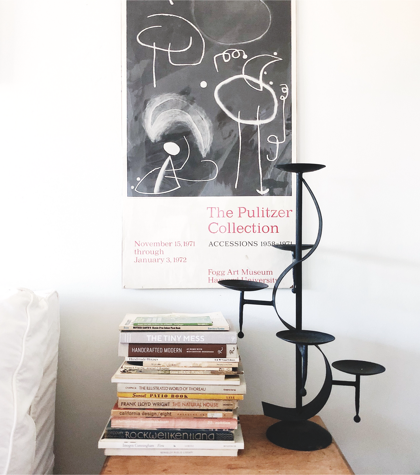 Mid Century Iron Stand