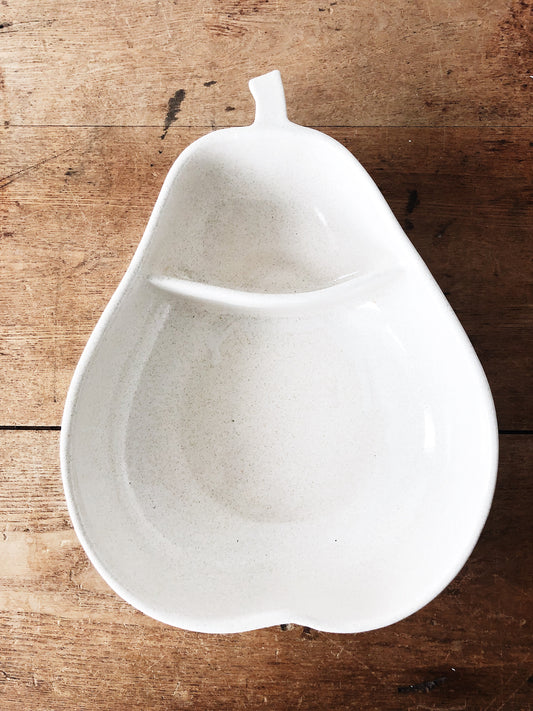 Vintage Ceramic Pear Bowl
