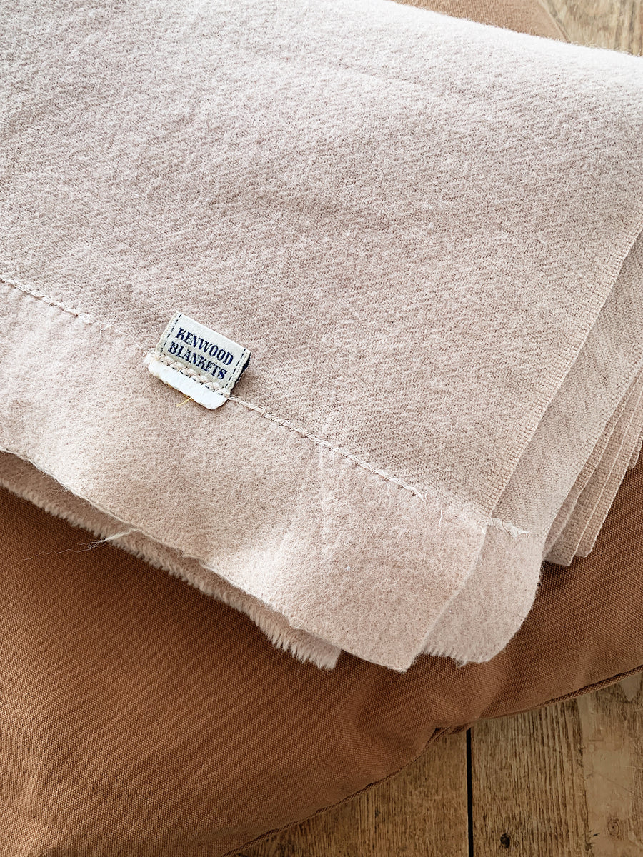 Vintage Kenwood Wool Blanket Maven Collective