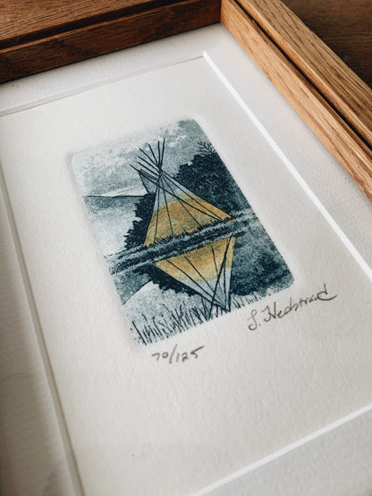 Vintage Original Engraving