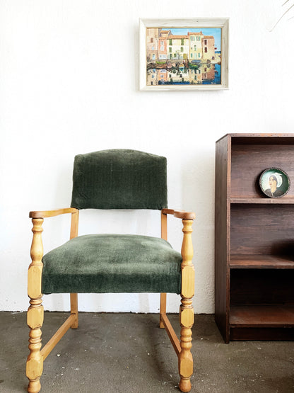 Vintage Upholstered Arm Chair