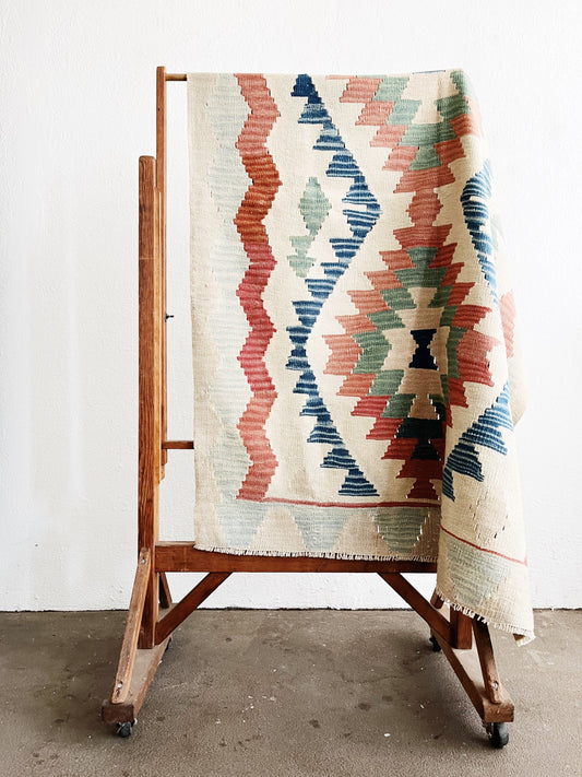 Turkish Wool Kilim Rug