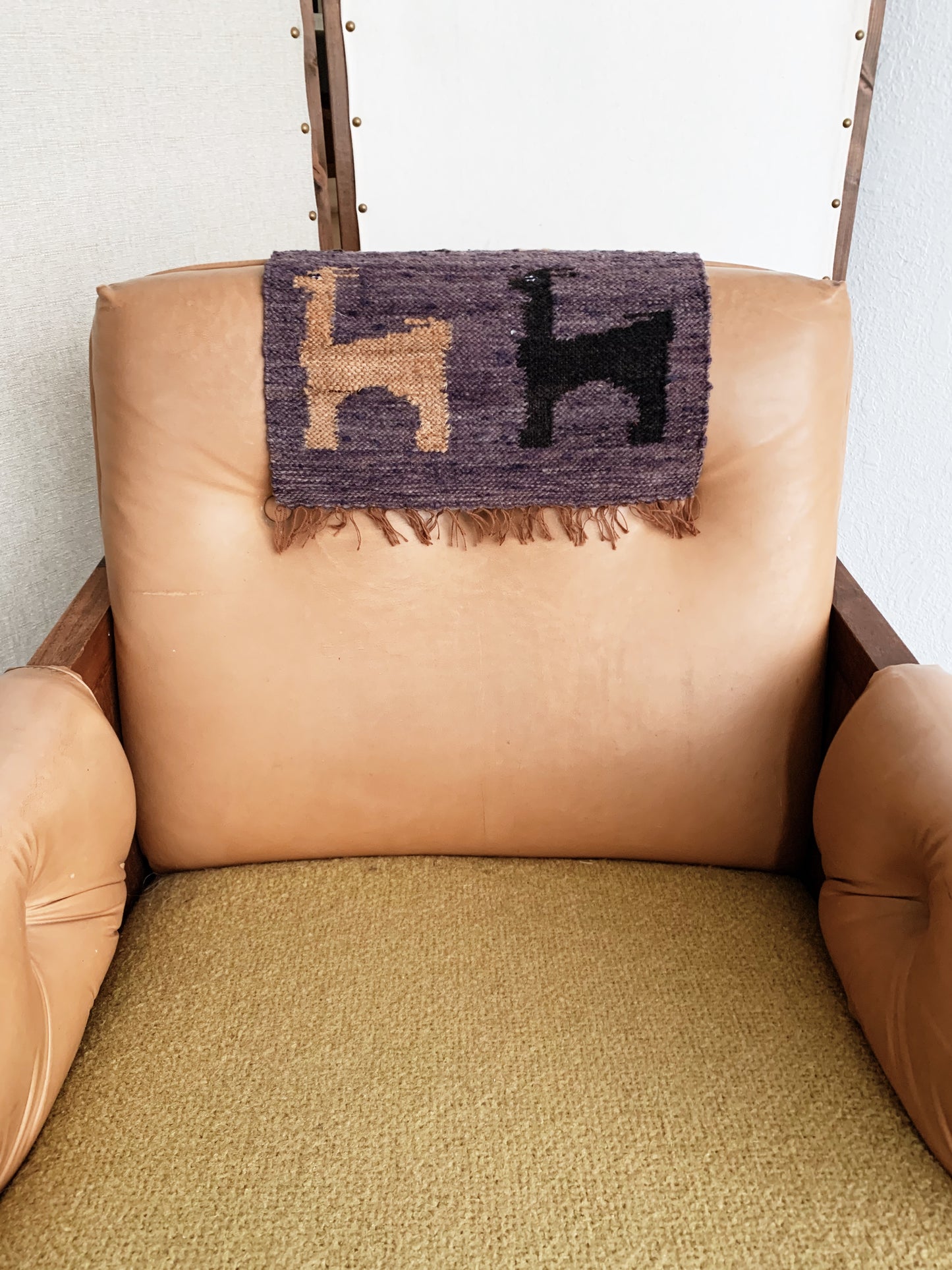 Vintage Llama Weaving