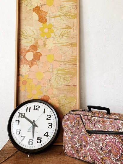 Large Scale Vintage Framed Collage Art