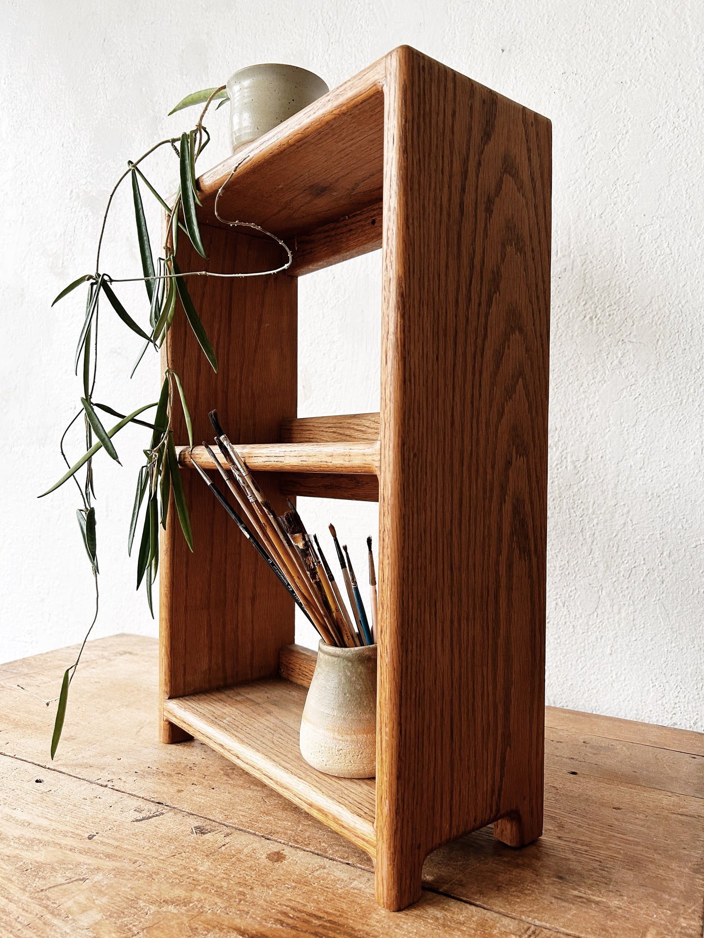 Chunky Vintage Oak Shelf