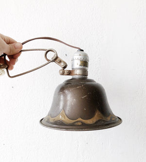Vintage Industrial Clamp Lamp
