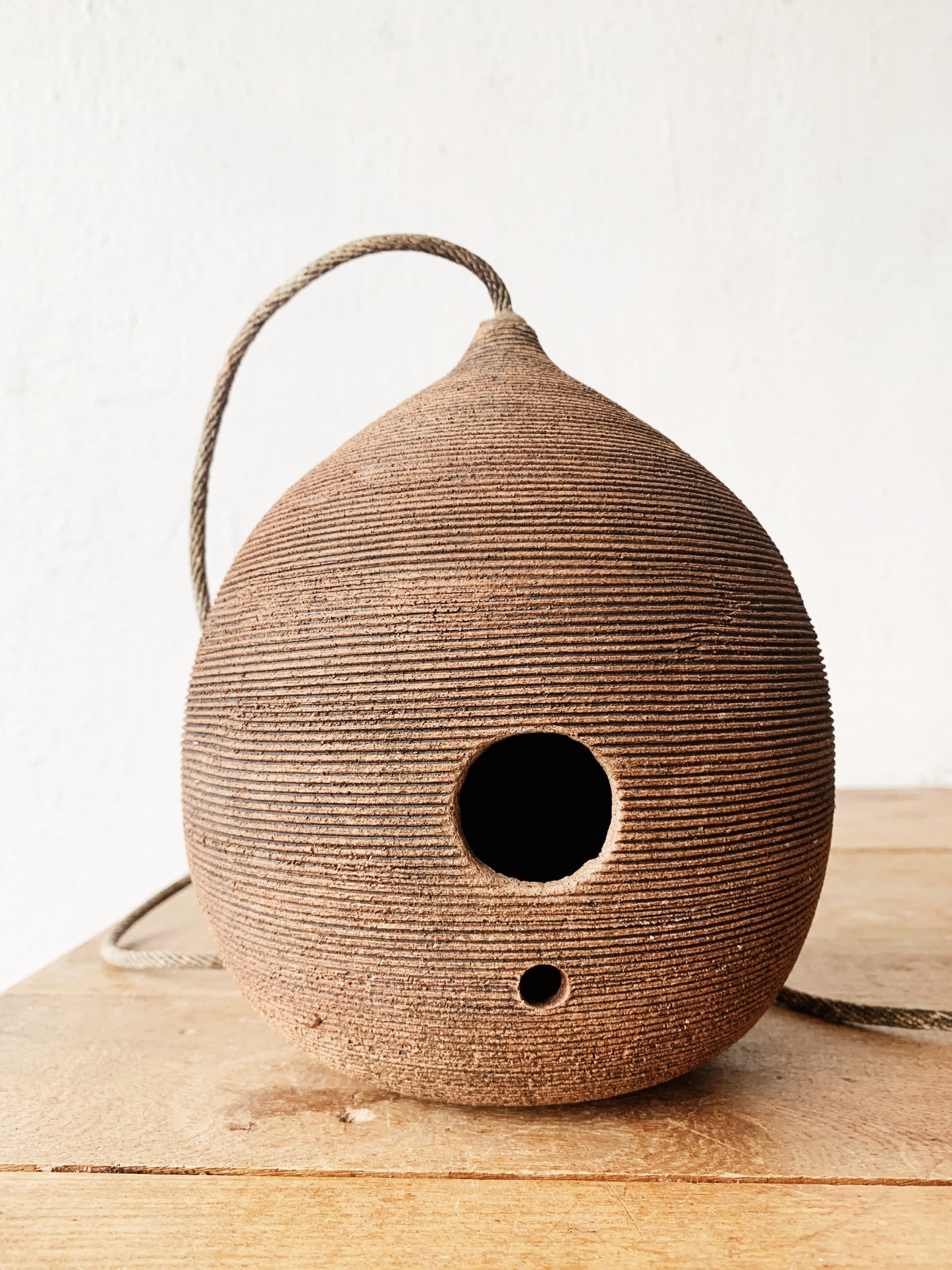 Mid Century Littlejohn Ceramic Bird Feeder