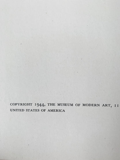 Modern Drawings MOMA 1944