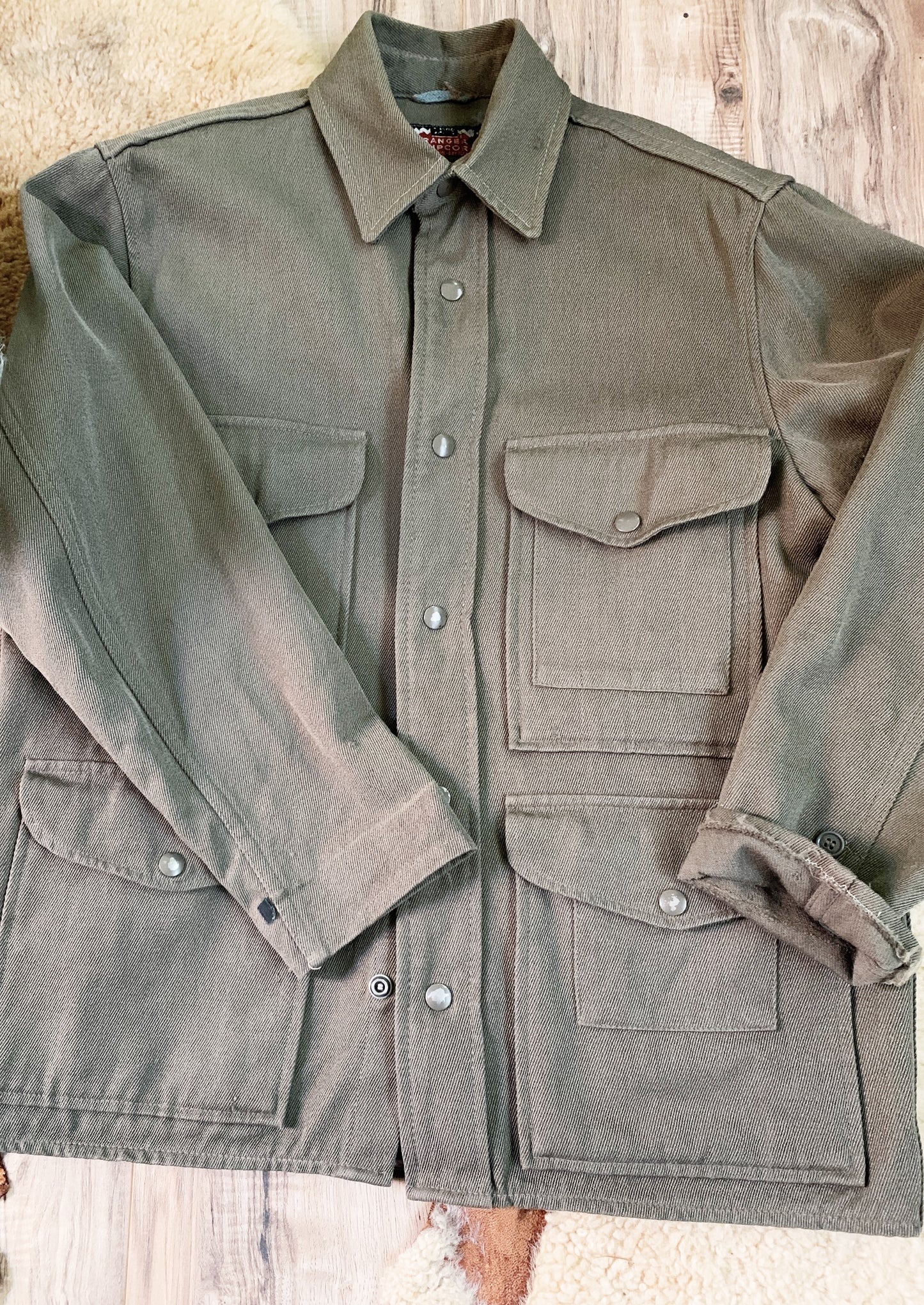 1940s Day’s Ranger Whipcord Wool Coat