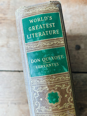 Vintage Don Quixote by Cervantes Worlds Greatest Literature