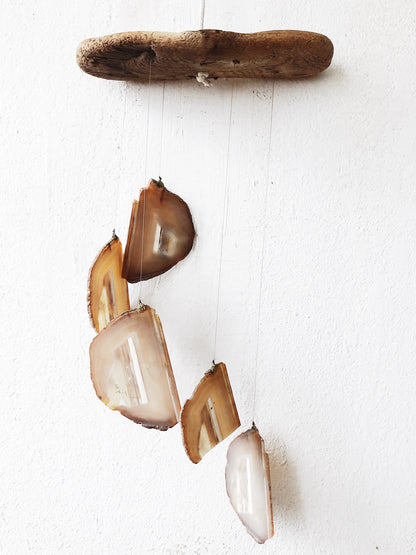 Handmade Agate Wind Chime