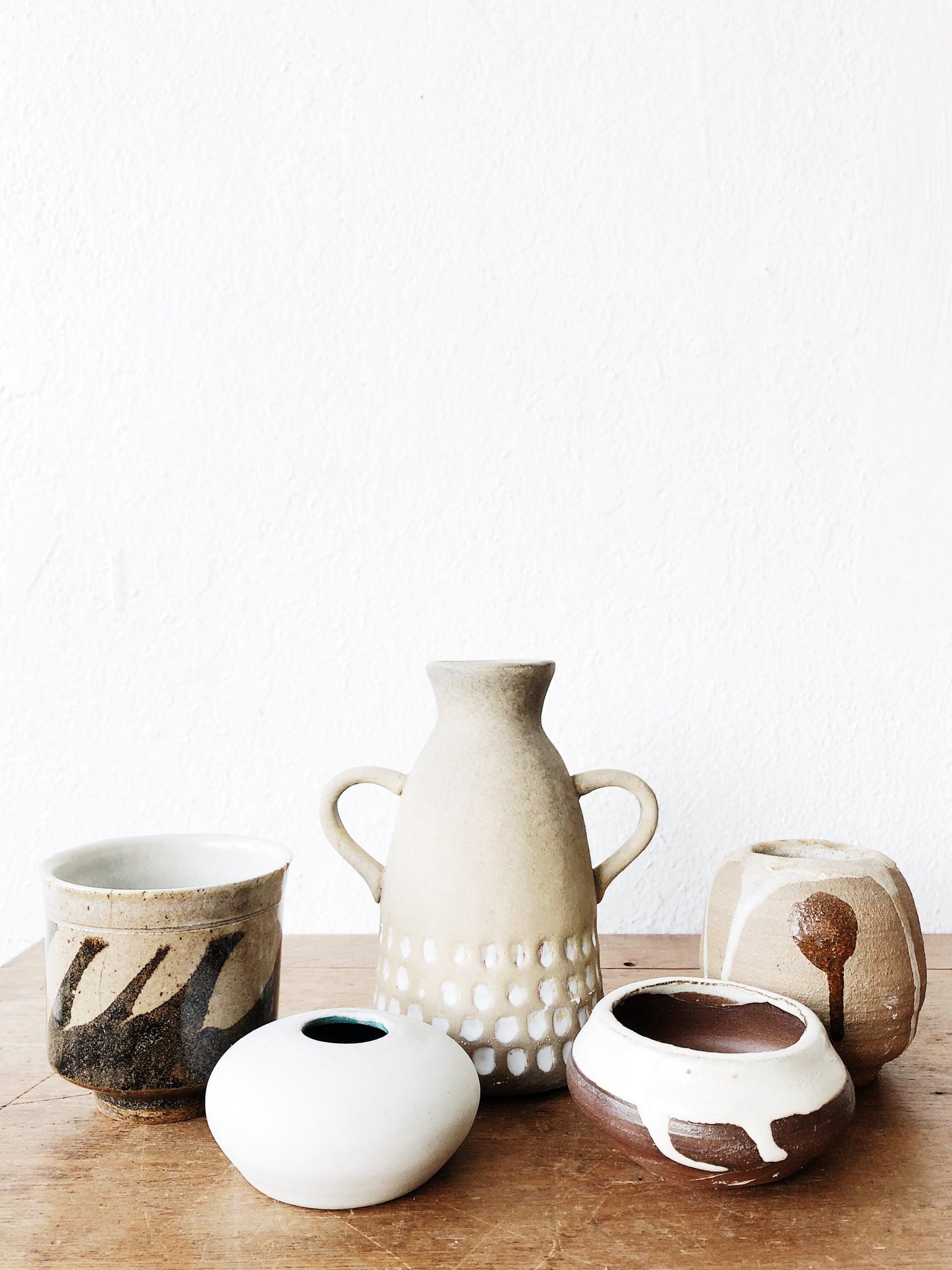 Vintage Handmade Pottery Vase
