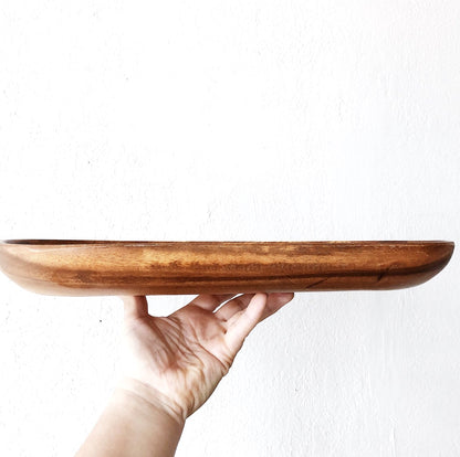 Vintage Wood Platter and Servers