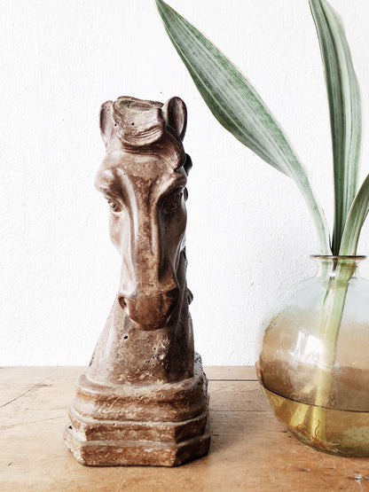 Vintage Ceramic Horse Bust