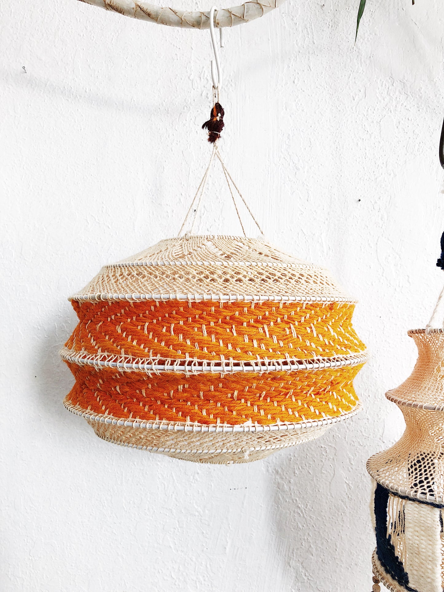 Vintage Fabric Lantern