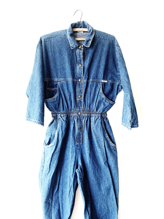 Vintage Denim Jumpsuit