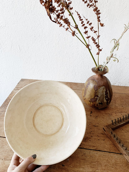 Mid Century Knowles Large Ceramic Bowl
