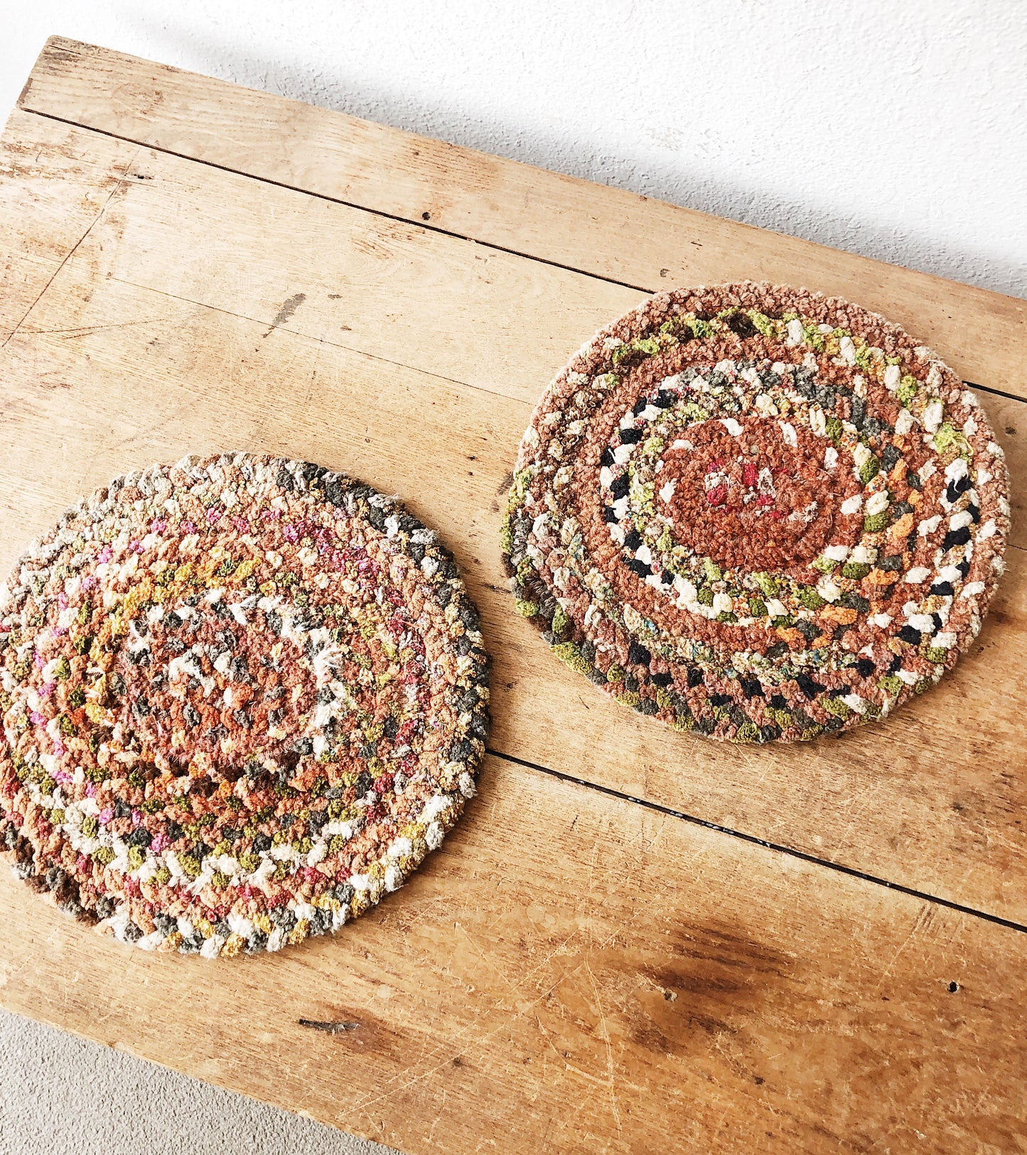 Vintage Circle Rag Mats
