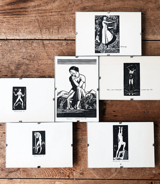 Rockwell Kent Framed Antique Print