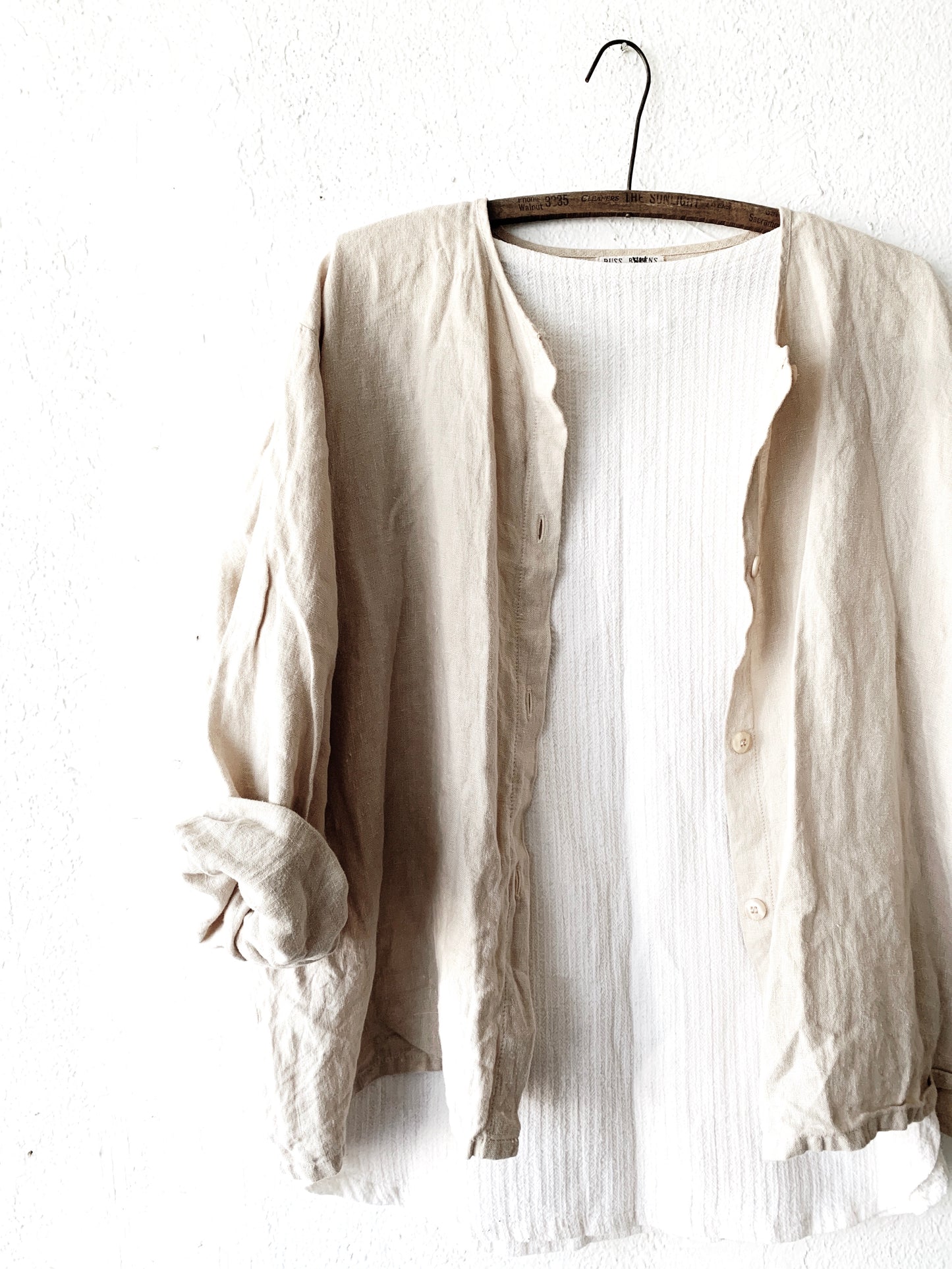 California Made Linen Button Up
