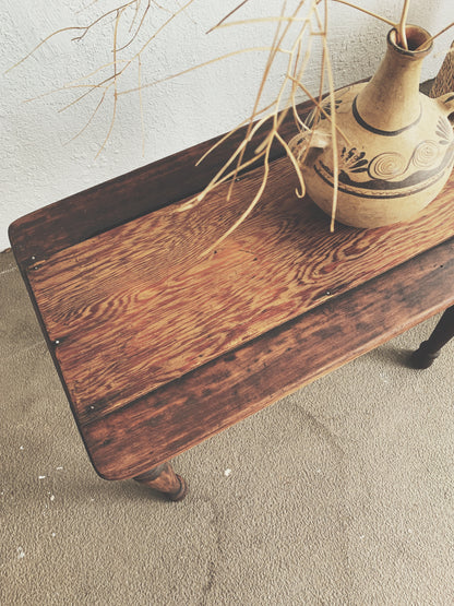 Handmade Primitive Wood Bench