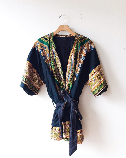 Vintage Terry Lined Robe