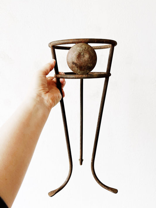 Vintage Iron Plant Stand