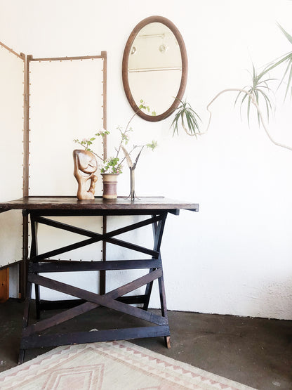Vintage Handmade Drafting Desk