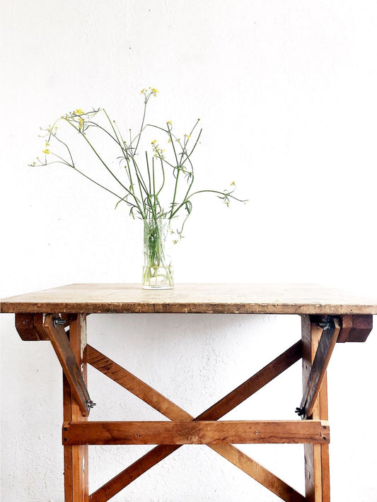 Vintage Handmade Drafting Table