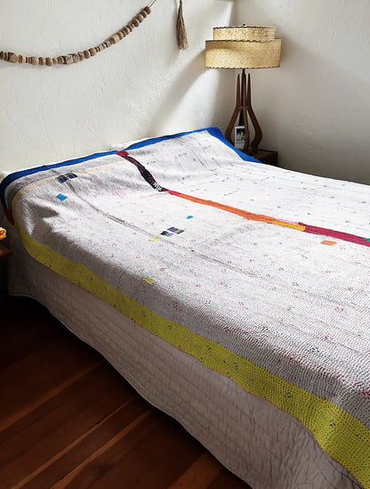 Vintage Kantha Quilt