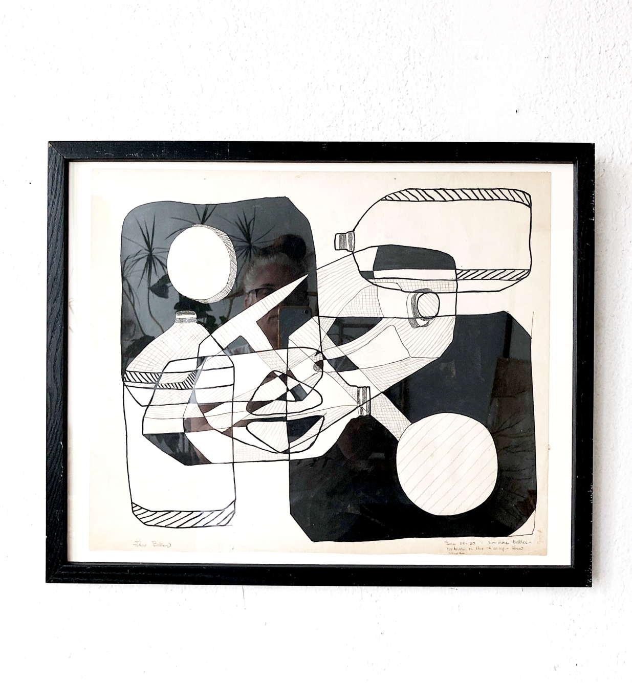 Original 1930s Mixed Media Drawing