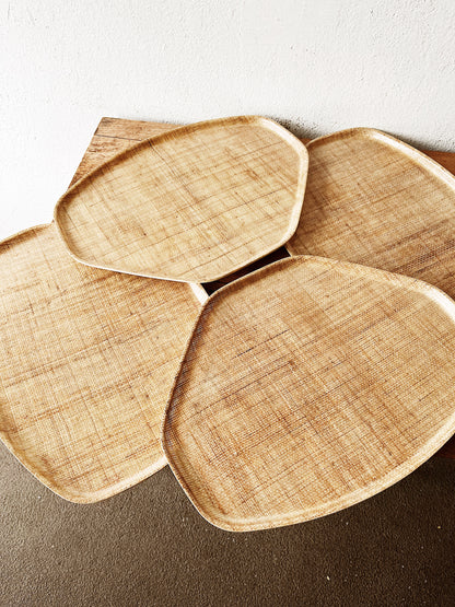 Large Vintage Melamine Tray