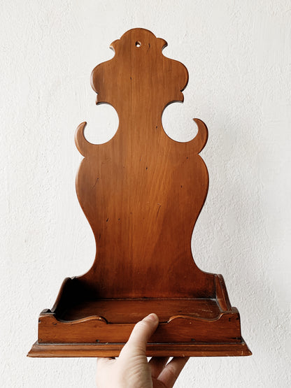 Vintage Wood Wall Shelf