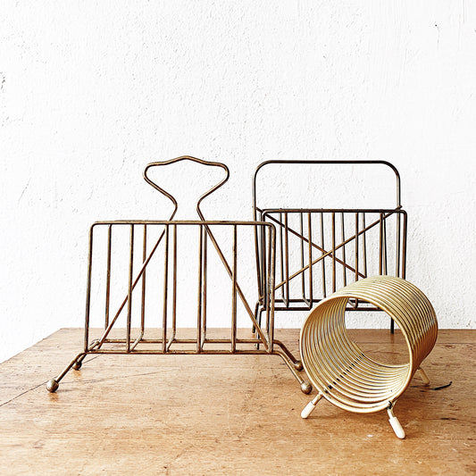 Mid Century Desk Organizers