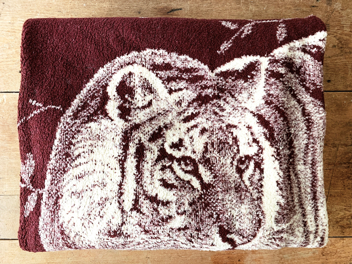 Reversible Vintage Plush Blanket