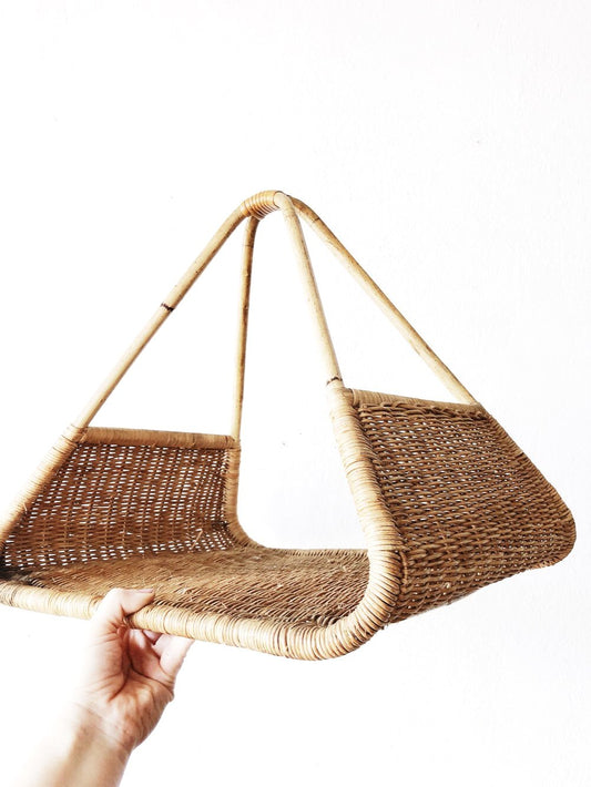Vintage Triangular Basket
