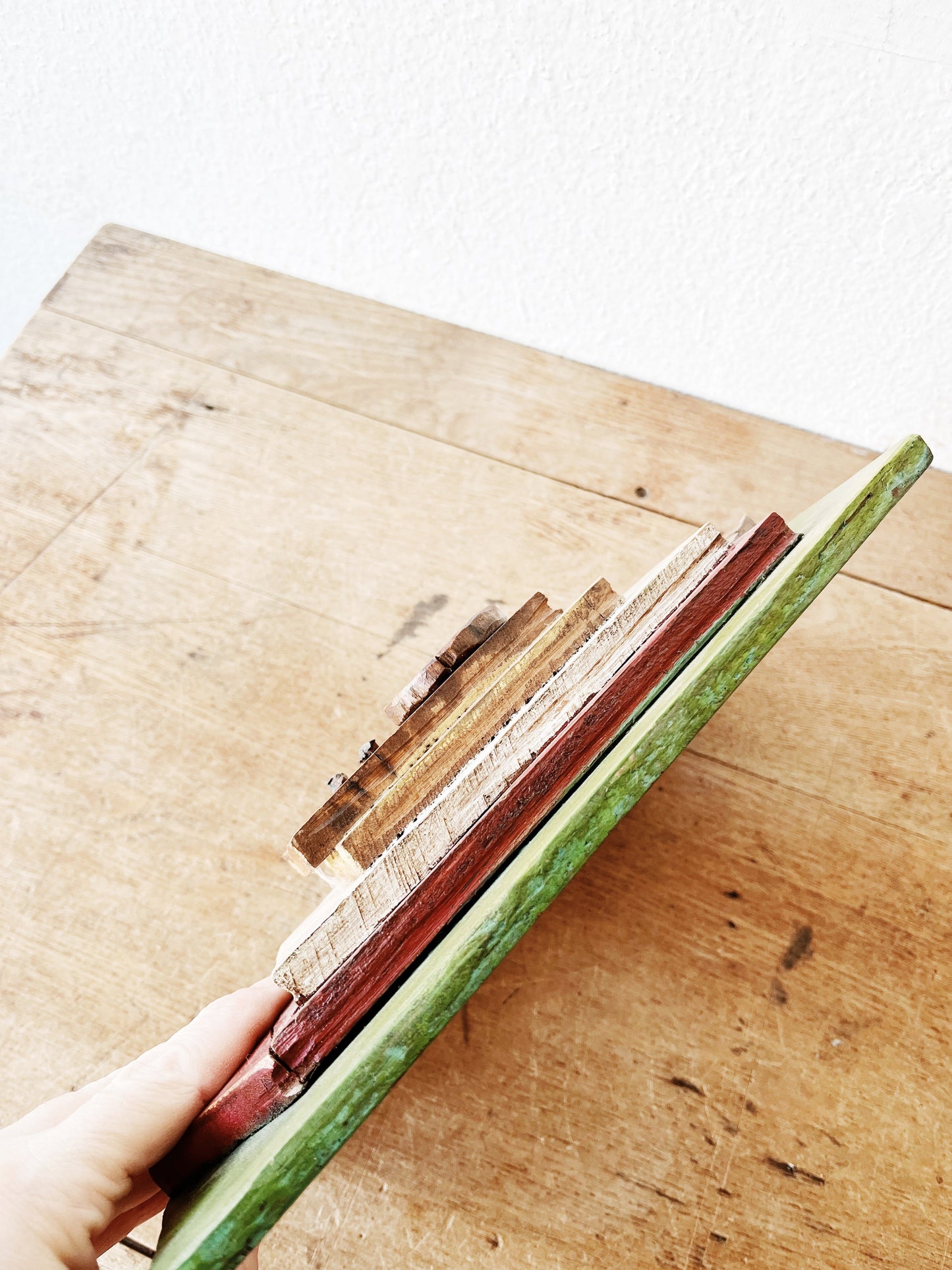 Handmade Folk Art Assemblage