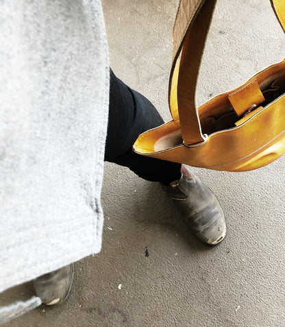 Soy Nica Leather Bucket Tote