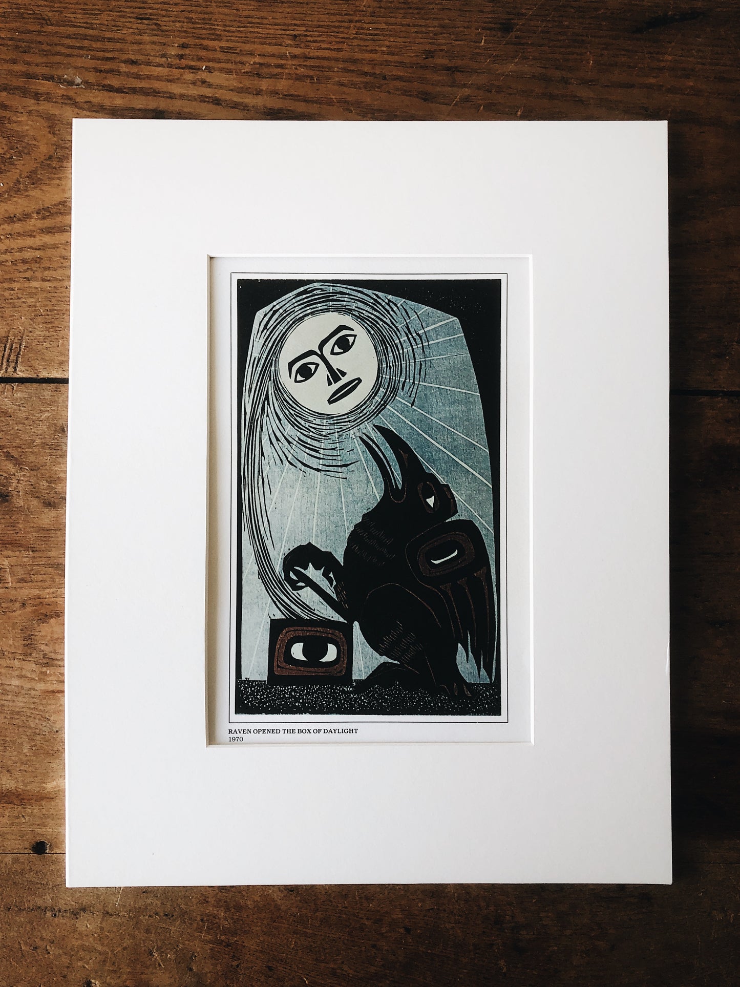 Vintage Dale Ormond Block Print