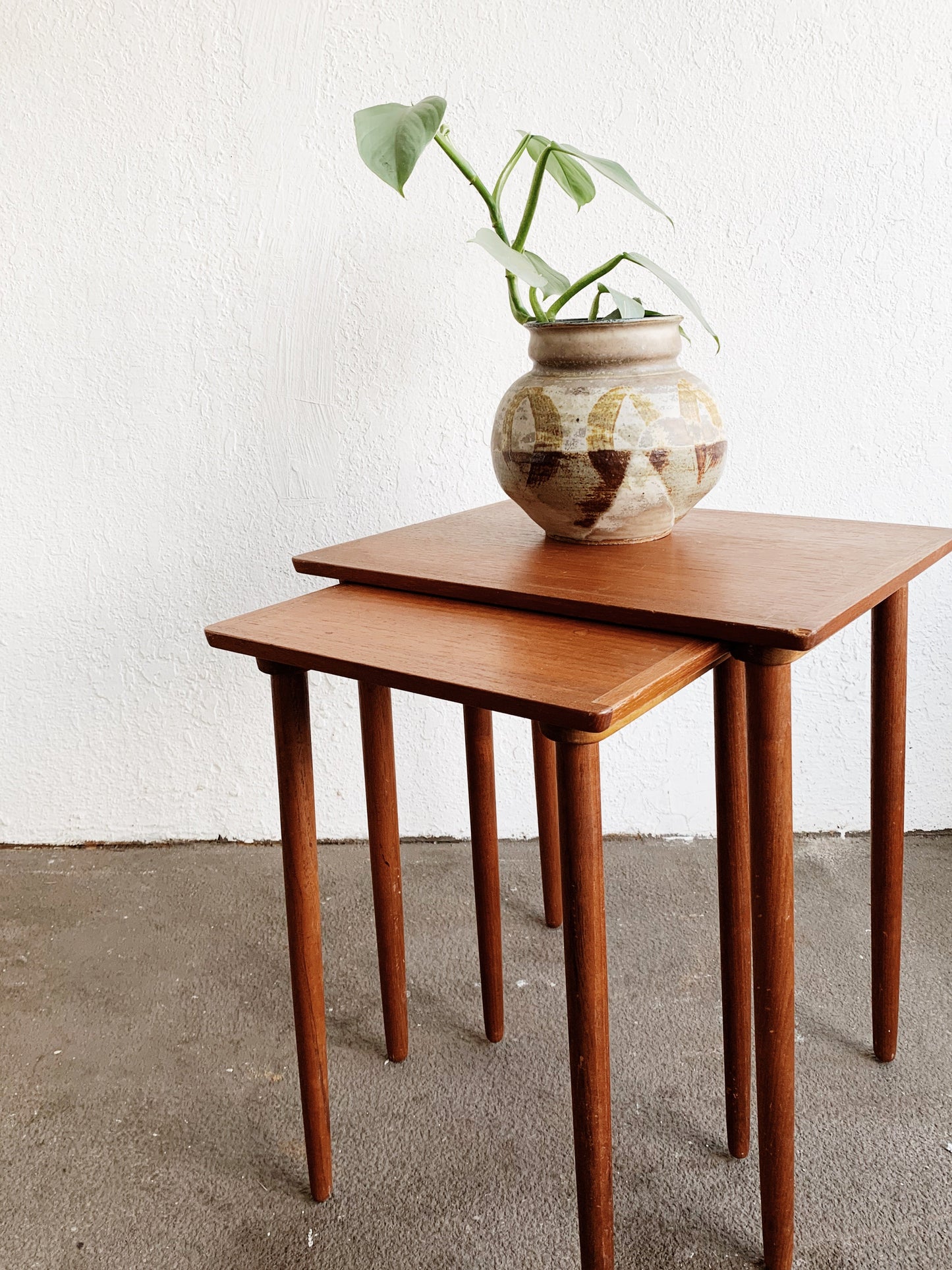 Mid Century Bramin Danish Rosewood Nesting Tables