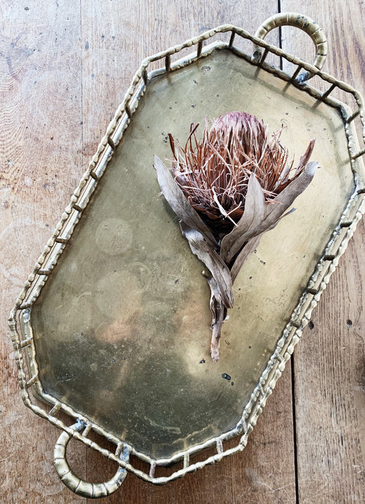 Vintage Brass Tray