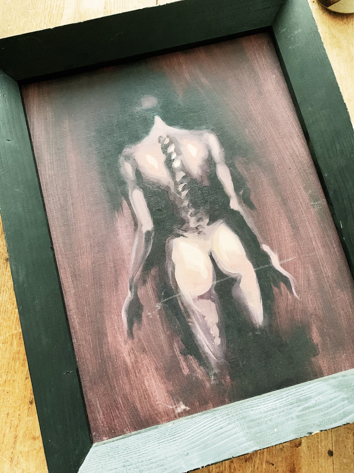 Original Moody Framed Painting