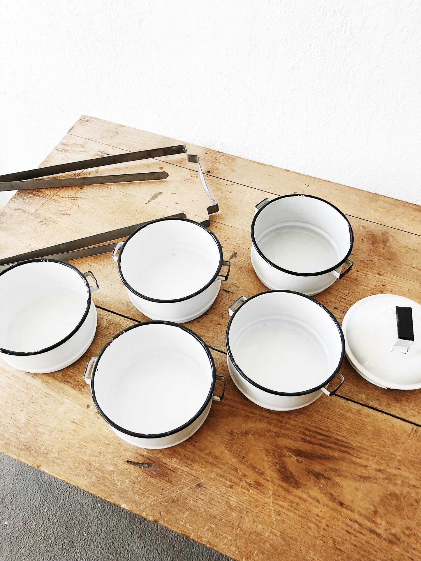 Vintage Enamel Tiffin