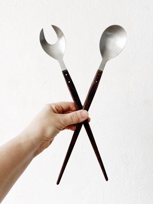 Vintage Japanese Salad Servers