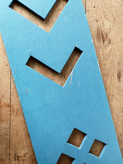 Vintage Salvaged Wood Panel