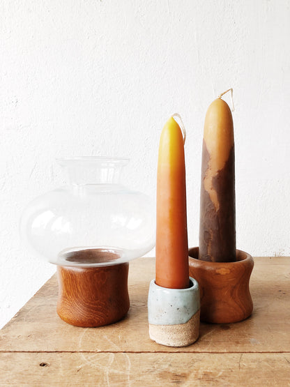 Mid Century Danish Teak Hurricane