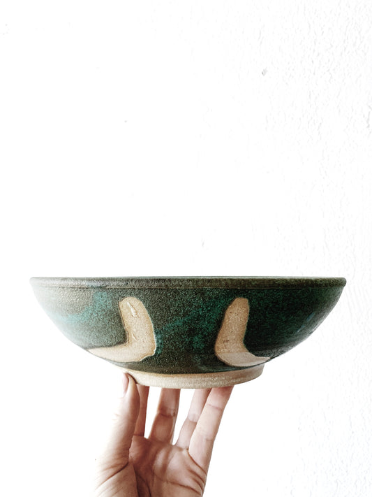 Vintage Handmade Pottery Bowl