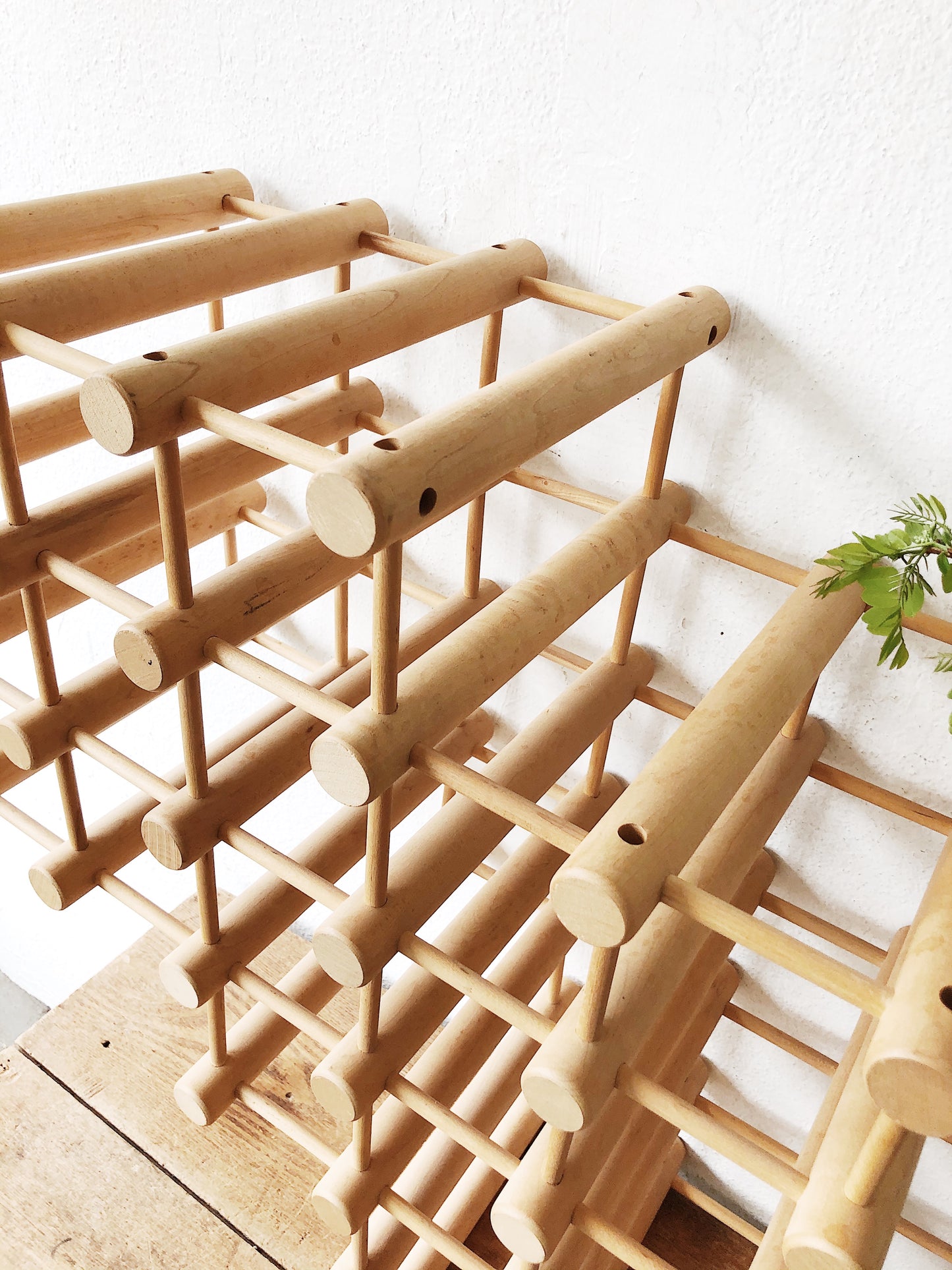 Oversized 1970s Wine Rack
