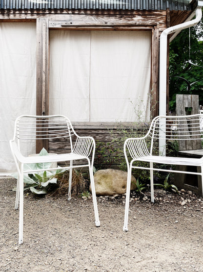 Mid Century Wrought Iron Chair