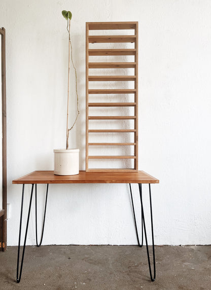 Large Hand Built Wood Shelf